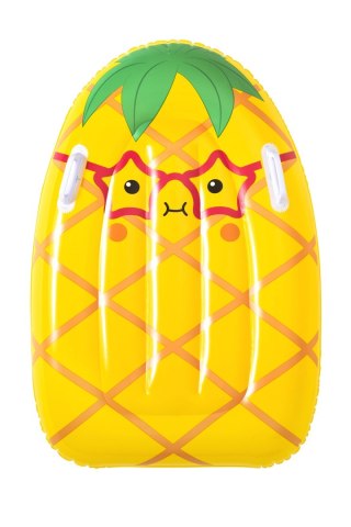 Bestway Bestway 42049 Dmuchana deseczka do pływania z uchwytami Ananas 84cm x 56cm