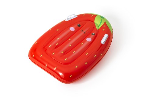 Bestway Bestway 42049 Dmuchana deseczka do pływania z uchwytami Truskawka 84cm x 56cm
