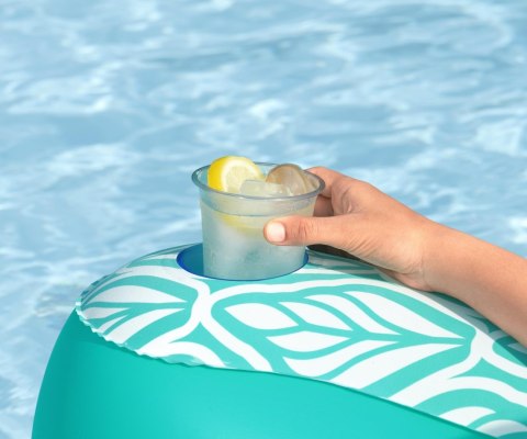 Bestway Bestway 43719 Fotel Leżak do pływania z oparciem Miętowy 1.45m x 1.2m