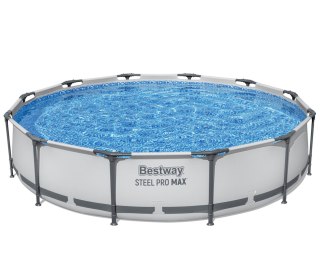 Bestway Bestway 56416 BASEN STELAŻOWY STEEL PRO MAX Z POMPĄ FILTRACYJNĄ 3.66m x 0.76m