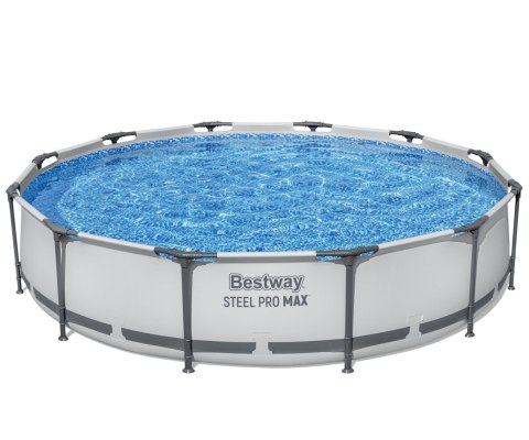 Bestway Bestway 56416 BASEN STELAŻOWY STEEL PRO MAX Z POMPĄ FILTRACYJNĄ 3.66m x 0.76m