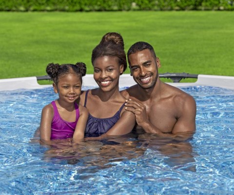 Bestway Bestway 56416 BASEN STELAŻOWY STEEL PRO MAX Z POMPĄ FILTRACYJNĄ 3.66m x 0.76m