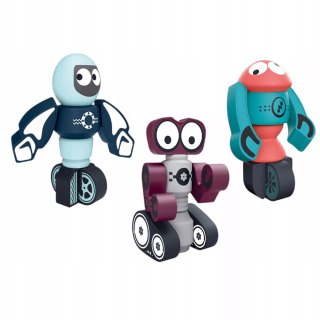 Luxma Klocki magnetyczne dla dzieci roboty 21 elementów kosmiczna zabawa