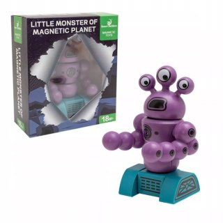 Luxma Magnetyczny Potwór Robot Figurka dla dzieci 18m+ Zabawka Edukacyjna
