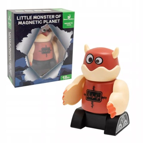 Luxma Magnetyczny Potwór Robot Figurka dla dzieci 18m+ Zabawka Edukacyjna