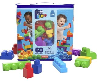 Mix Fisher Price DCH55 Mega Blocks Klocki Konstrukcyjne Mega Bloks 60 Elementów