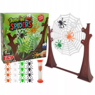 Skaczące Pająki Gra Zręcznościowa dla Dzieci Rodziny 16 Pająków 2-4 graczy