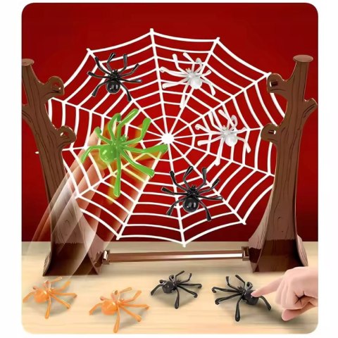 Skaczące Pająki Gra Zręcznościowa dla Dzieci Rodziny 16 Pająków 2-4 graczy