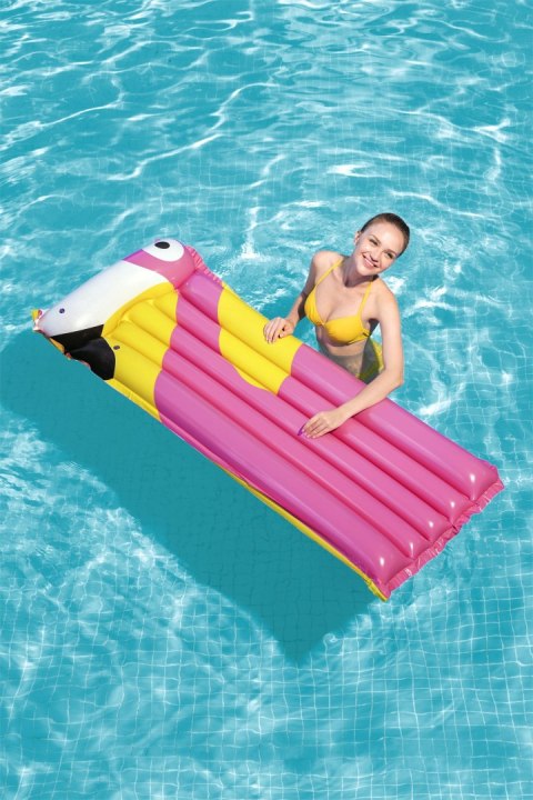 Bestway Bestway 44021 Materac do pływania Ptak tropikalny Różowy 1.83m x 76cm