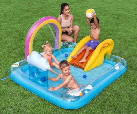 BRAK Bestway 53174 Plac zabaw ze zjeżdżalnią Tęcza 1.88m x 1.50m x 89cm