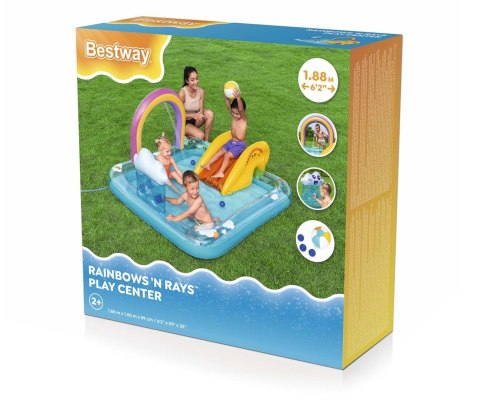 BRAK Bestway 53174 Plac zabaw ze zjeżdżalnią Tęcza 1.88m x 1.50m x 89cm