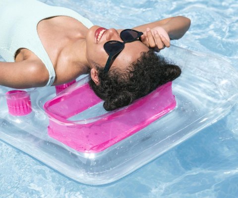Bestway Bestway 43040 Dmuchany materac plażowy Biały mat 1.88m x 71cm