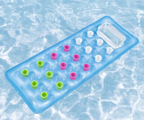 Bestway Bestway 43040 Dmuchany materac plażowy Niebieski mat 1.88m x 71cm