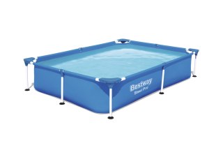 Bestway Bestway 56401 Basem stelażowy Steel Pro prostokątny 2.21m x 1.5m x 43cm