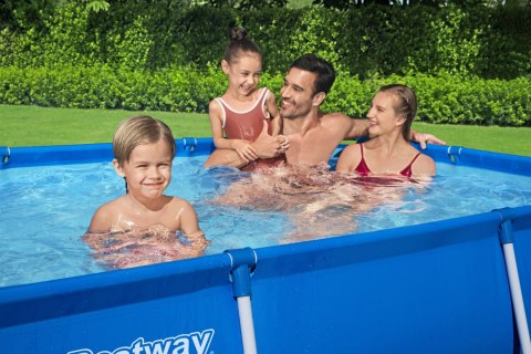Bestway Bestway 56403 Basem stelażowy Steel Pro prostokątny 2.59m x 1.70m x 61cm
