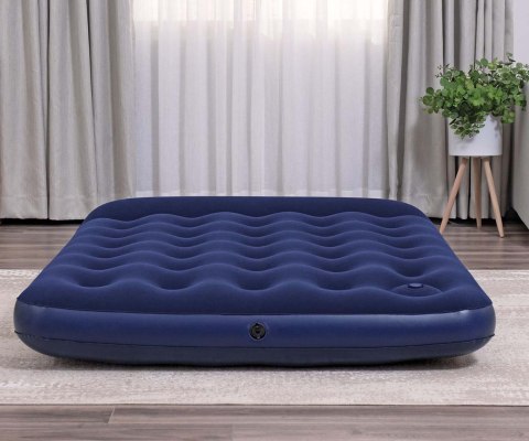 Bestway Bestway 67225 Materac dmuchany turystyczny z wbudowaną nożną pompą powietrza Full 1.91m x 1.37m x 28