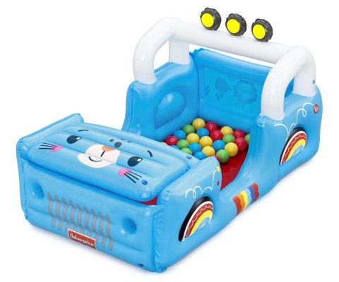 Bestway Bestway 93577 Fisher-Price Dmuchany Samochód z piłkami 1.17m x 76cm x 61cm