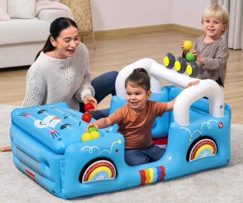 Bestway Bestway 93577 Fisher-Price Dmuchany Samochód z piłkami 1.17m x 76cm x 61cm