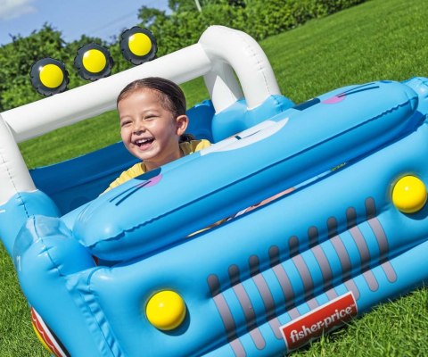 Bestway Bestway 93577 Fisher-Price Dmuchany Samochód z piłkami 1.17m x 76cm x 61cm