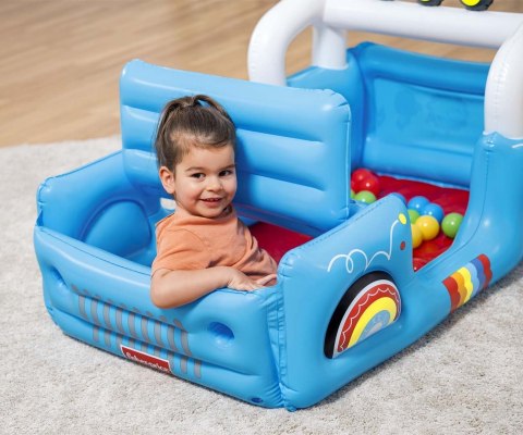 Bestway Bestway 93577 Fisher-Price Dmuchany Samochód z piłkami 1.17m x 76cm x 61cm
