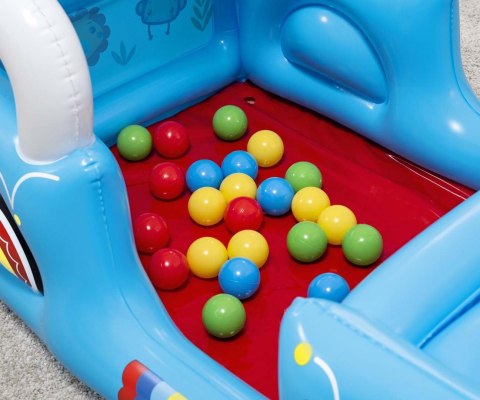 Bestway Bestway 93577 Fisher-Price Dmuchany Samochód z piłkami 1.17m x 76cm x 61cm