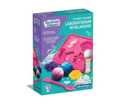 Clementoni Clementoni 60949 Naukowa Zabawa Lab Laboratorium Mydlarskie