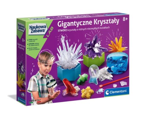 Clementoni Clementoni Naukowa Zabawa Lab 50106 Gigantyczne Kryształy