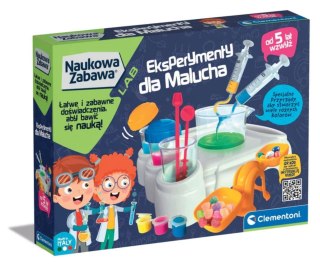 Clementoni Clementoni Naukowa Zabawa Lab 50895 Eksperymenty Dla Malucha
