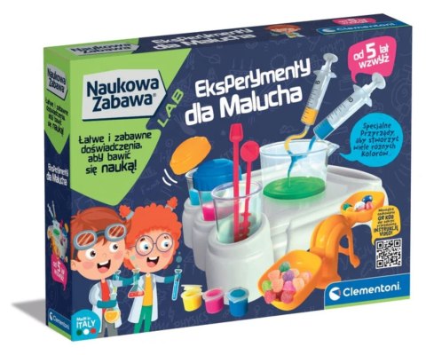 Clementoni Clementoni Naukowa Zabawa Lab 50895 Eksperymenty Dla Malucha