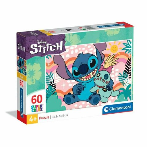 Clementoni Clementoni Puzzle 60 elementów Stitch 26331