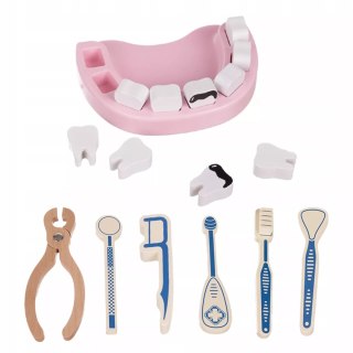 Luxma Zestaw Lekarski Mały Doktor XXL Apteczka Dentysta 3+ drewniane elementy