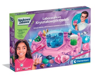 Clementoni Clementoni 50398 Naukowa Zabawa Lab Laboratorium Kryształów Ozdobnych