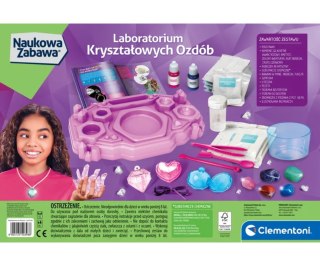 Clementoni Clementoni 50398 Naukowa Zabawa Lab Laboratorium Kryształów Ozdobnych