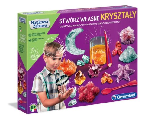 Clementoni Clementoni Naukowa Zabawa Lab 50069 Stwórz Własne Kryształy