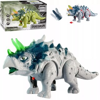 Luxma Dinozaur Interaktywny Triceratops - Chodzący, Świecący, Dźwięki dla Dzieci