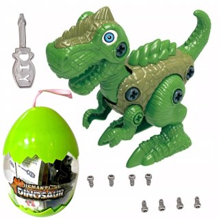 Luxma Dinozaur do skręcania dla dzieci - kreatywna zabawka konstrukcyjna DIY gree