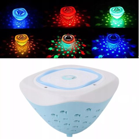 Luxma Pływająca lampa LED projektor podwodny do basenu wanny spa SL-012