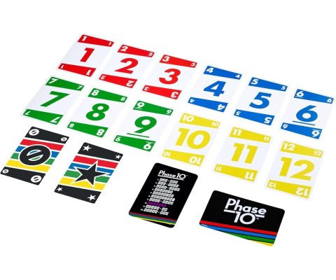 Mix Mattel FFY05 Gra Karciana Phase 10