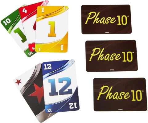 Mix Mattel FFY05 Gra Karciana Phase 10
