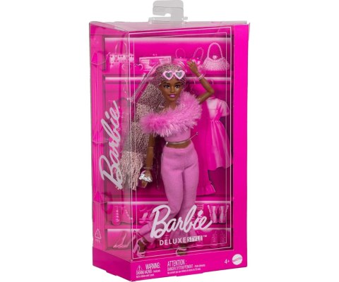 Mix Mattel HYV28 Barbie Deluxe Style Różowa Lalka Modowa w Stylu Barbiecore