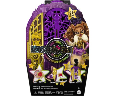Mix Mattel JBG80 Monster High Straszysekrety Clawdeen Wolf