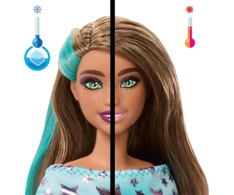 Mix Mattel JFG72 Barbie Party Unboxed Reveal - Zestaw 10 Niespodzianek z Lalką