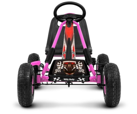 Milly Mally Milly Mally Gokart na pedały Thor Pink