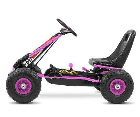 Milly Mally Milly Mally Gokart na pedały Thor Pink