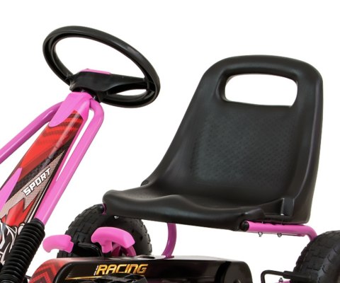 Milly Mally Milly Mally Gokart na pedały Thor Pink