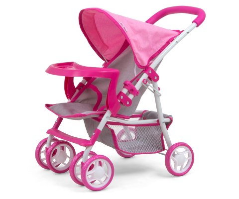 Milly Mally Wózek dla lalek Kate Prestige Pink