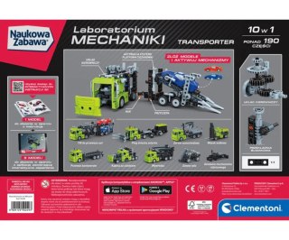Clementoni Clementoni 50249 Naukowa Zabawa Lab Laboratorium Mechaniki - transporter