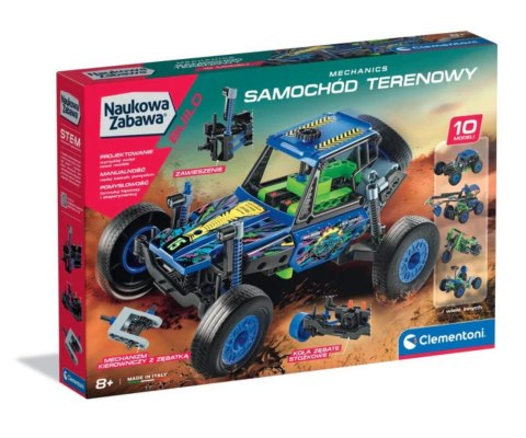 Clementoni Clementoni 50918 Naukowa Zabawa Lab Laboratorium Mechaniki - Samochód Terenowy