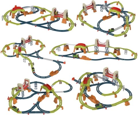 Mix Fisher Price HHN26 Tomek i Przyjaciele Zestaw Torów 6w1