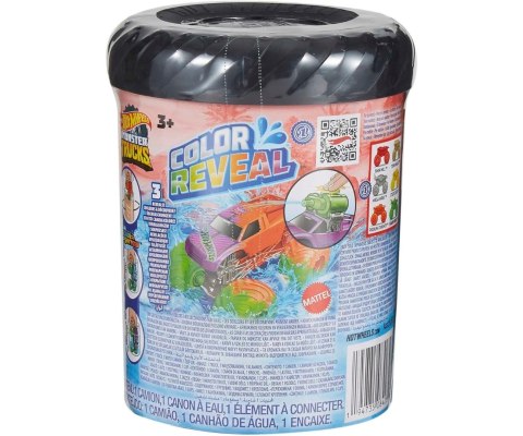 Mix Mattel HJF39 Hot Wheels Monster Trucks Color Reveal